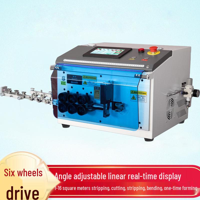 Fully Automatic Wire & Cable Stripping and Bending Machine for Electric Meter Boxes & Cabinets