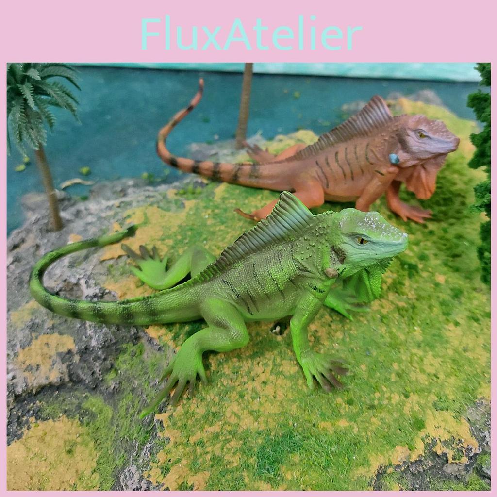 Realistic Lizard Model Pvc Collectible For Kids Educational Display