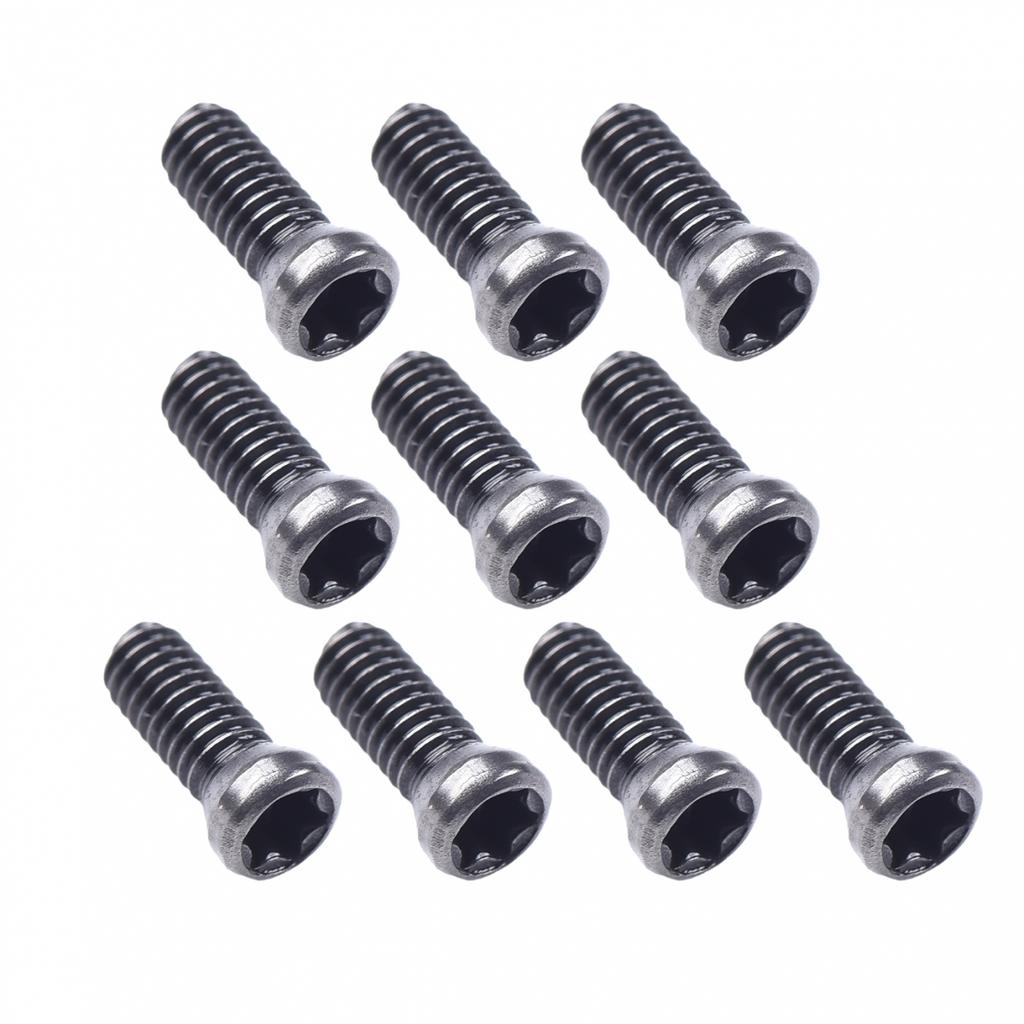Torx Screws 10pcs CNC Carbide Insert Torx Screw Inserts Lathe Steel