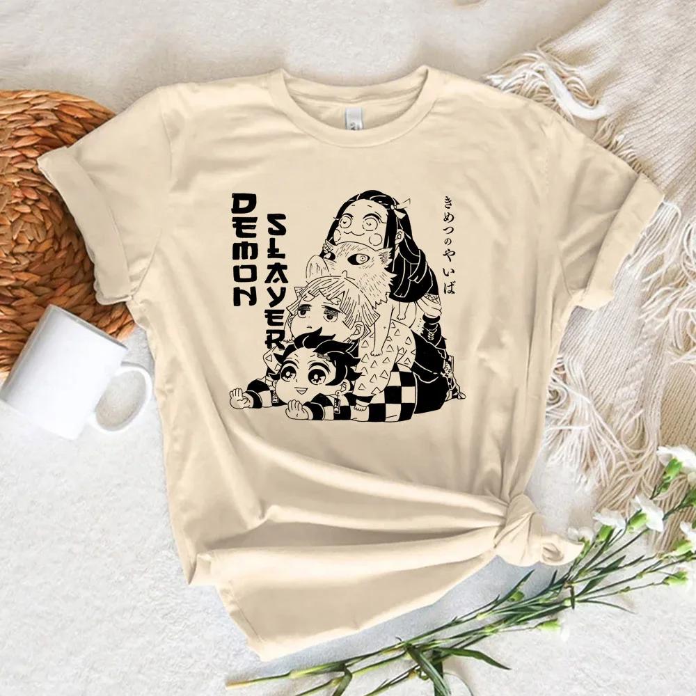Mitsuri demon slayer t-shirts women harajuku Tee female comic designer funny clothes