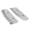 Stainless Steel Auger Blades for Power Ice Auger 8 Inch Replacement Set of 2