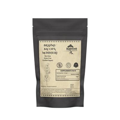 Bacopa Monnieri Brahmi Powder Herbal Supplement