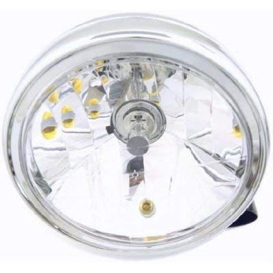 Motorcycle Headlight Light Assembly ai-NET Multi-Reflector 6-inch