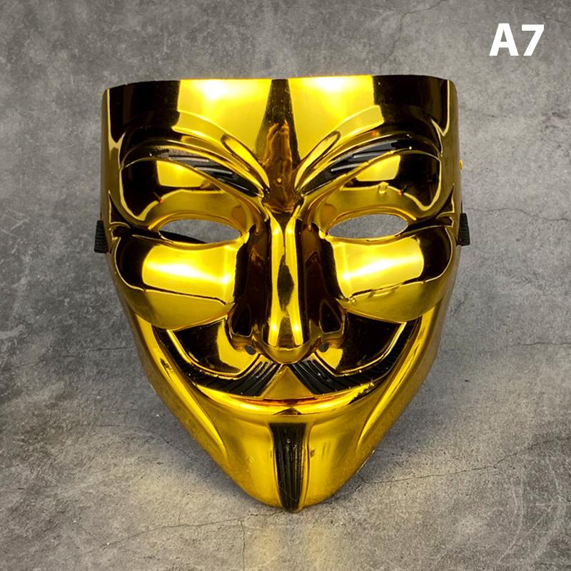Vendetta Hacker Mask Anonymous Christmas Party Gift For Adult Kids Film Theme
