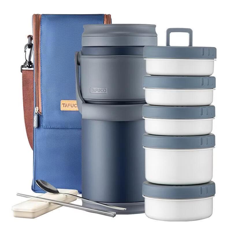 

TAFUCO 3.3L 5-Layer 316 Stainless Steel Insulated Bento Box