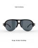 Smart Bluetooth UV Protection Sunglasses - Comfortable, No Pressure Fit for Running, Cycling, and Driving