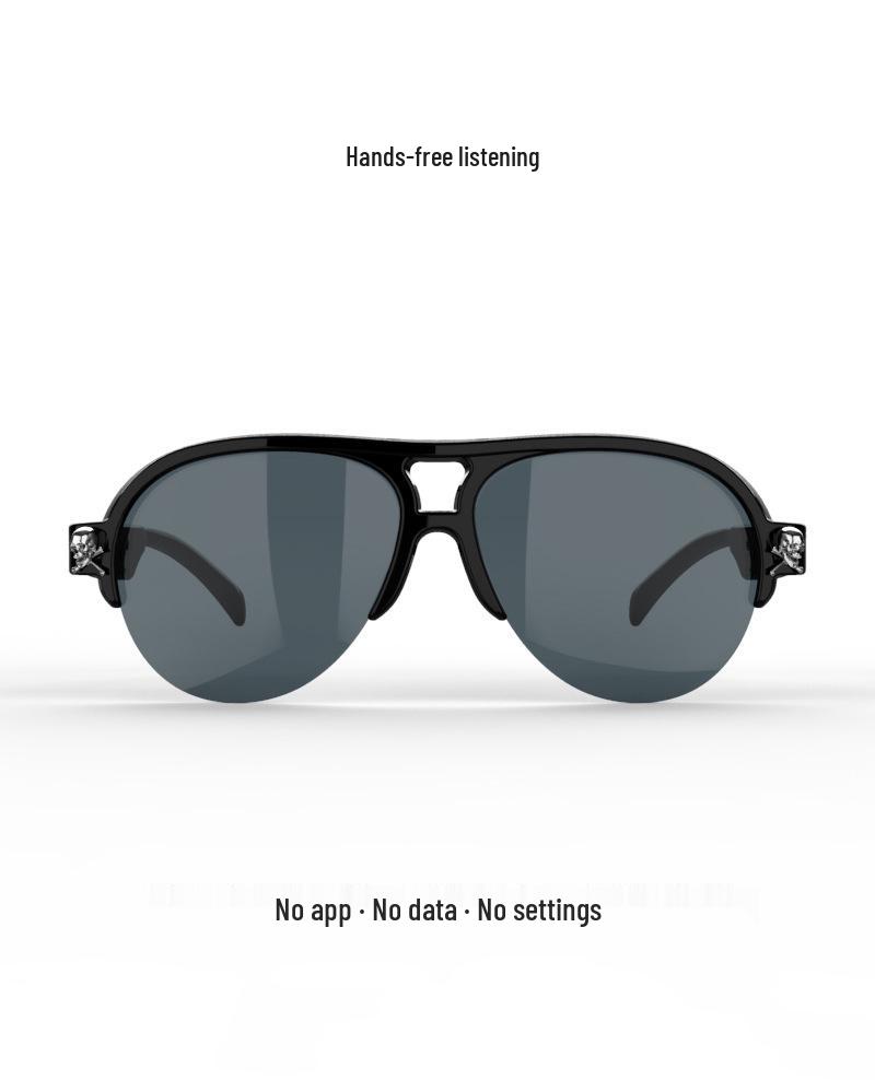Smart Bluetooth UV Protection Sunglasses - Comfortable, No Pressure Fit for Running, Cycling, and Driving