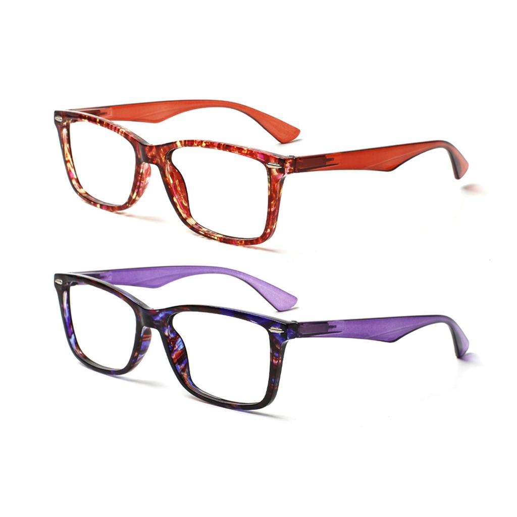 TUREZING Spring Hinge Reading Glasses for Women Men High Quality HD Lens Prescription Eyeglasses