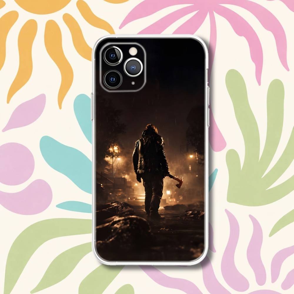 L-Leon R-Resident RE9 Evil 9 Phone Case For iPhone 17,16,15,11,12,14,13 Pro Max Plus Mini X,XS,XR,7,16E Transparent Cover Fundas