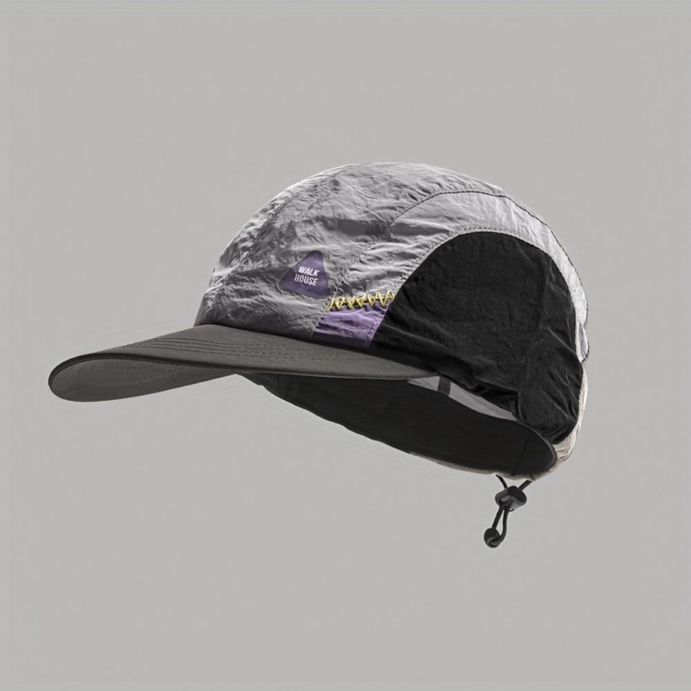 Flat-brimmed Quick-drying Hat Summer Thin Sun Protection Caps Baseball Cap  Men and Women