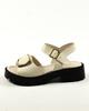 Platform sandalet Phony 127950 36 Sütlü deri