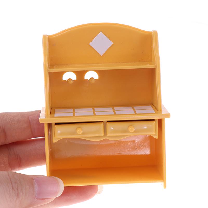 Satın alın 1/12 Dollhouse Miniature Plastic Kitchen Furniture Dollhouse