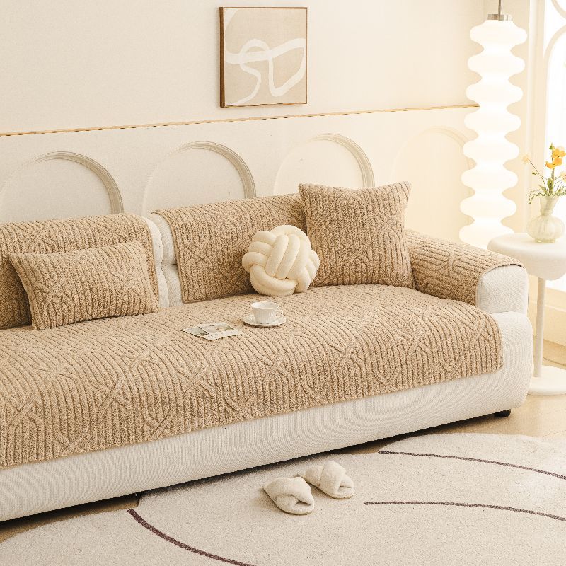 1pcs Simple Modern Sofa Mat Wear-resistant Durable Living Room Backrest Cover Anti-Slip Washable Soft Couch Cushion Home Decor