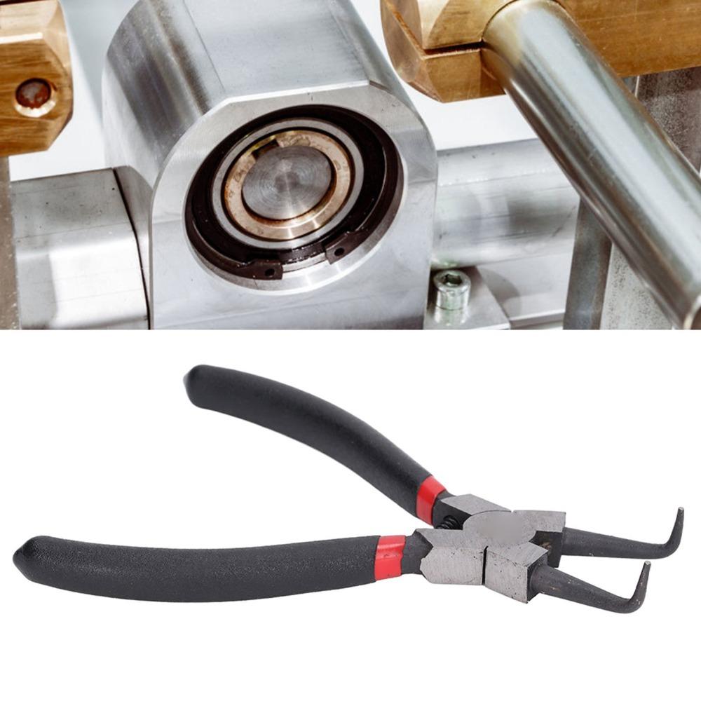 Rubber Handle Snap Ring Pliers Carbon Steel Circlip Pliers Retaining Ring Pliers Automotive Repair