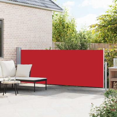 Retractable Side Awning 140*500 Cm Red