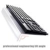 Acrylic Computer Keyboard Stand 78-Keys Keyboard Riser Lift Tray Non-Slip Transparent Desktop Keyboard Holder Office Supplies