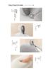 U-Shaped Travel Pillow, Memory Foam Neck Support, Slow Rebound Nap Pillow, Cationic Stripe Design.