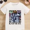 KATSEYE Printed Tshirt for Kids Funny Fans Gift Girls Summer Short Sleeve Tshirt Child Harajuku Streetwear Y2k Tops Cotton Tee