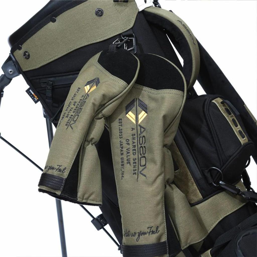 AS2OV CORDURA FINE TEX CADDY BAG GOLF SERIES Caddy Bag Golf Series (KHAKI)