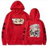 Hot Anime Demon Slayer Uzui Tengen Hoodies Pullover Tops Harajuku Manga Kimetsu No Yaiba Mann Frauen Sweatshirts