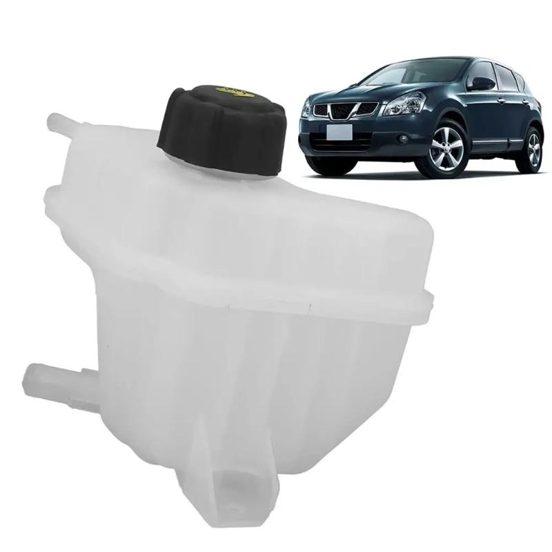 Plastic Overflow Reservoir Cooling Water Tank Car Engine Coolant Expansion Pot with Cover for 2007-2013 Enduring