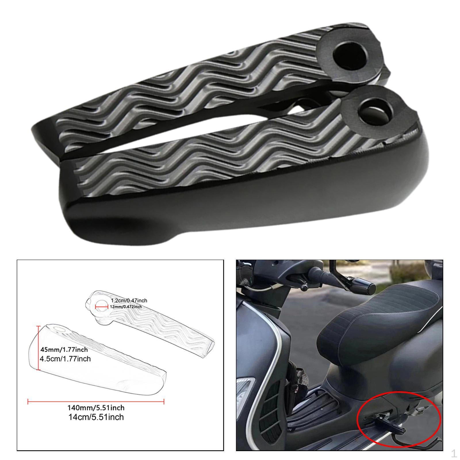 

Подножки для задних пассажиров, педали, мотоциклетные подножки для GTS 300IE Super Sport Gtv 125 250 чёрный