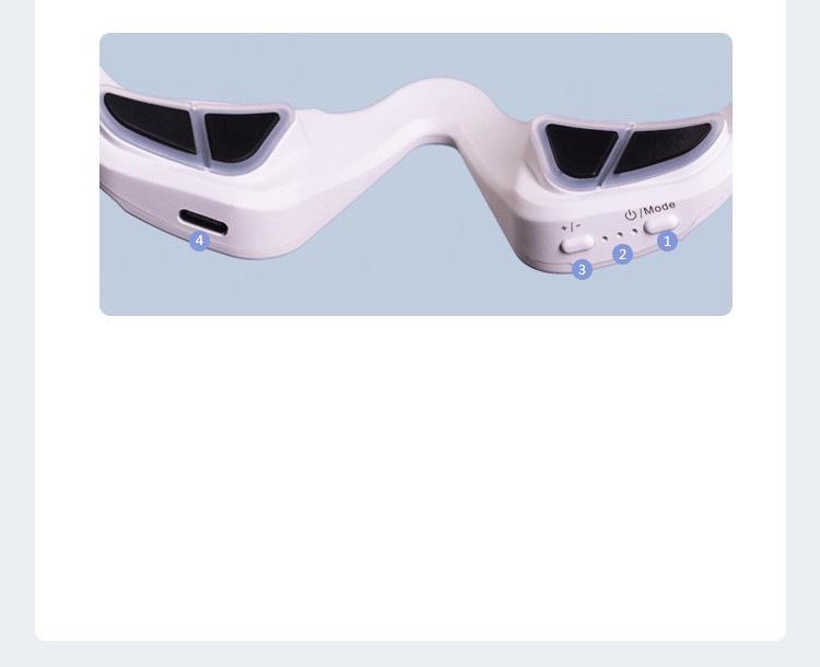 Multifunctional LED Red Light Eye Massager and Beauty Device