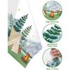 Nefelibata 3 pcs Camping Birthday Decorations Table Cover Waterproof Tablecloths One Happy Camper Party Camping Favors Bachelorette Happy Camper for