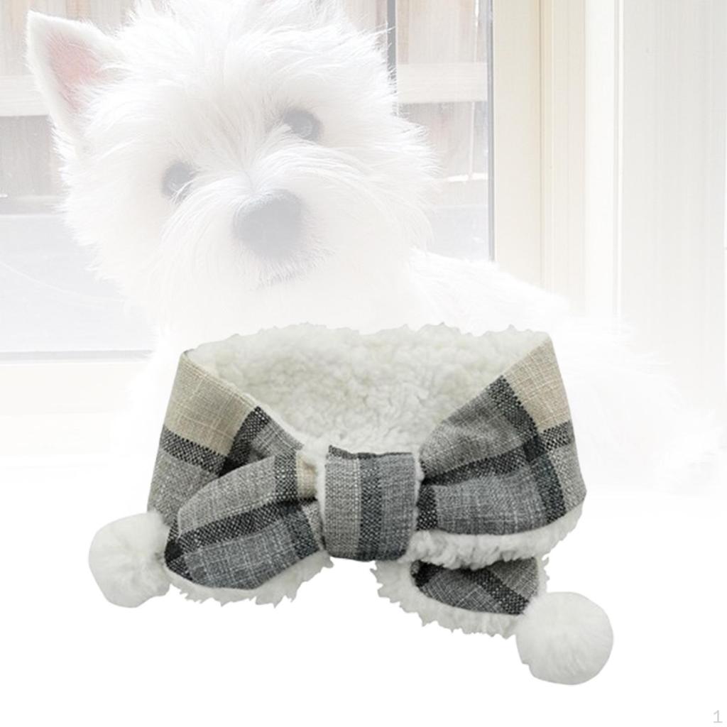 Cozy Pet Neckwear for Winter Adventures
