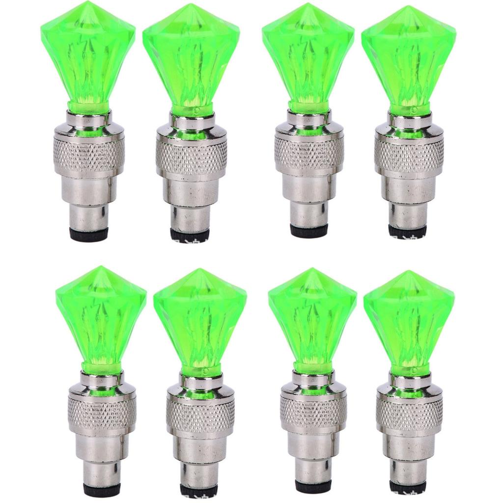 8 szt. Rdzeń zaworu piasty koła samochodu Biegnący Koń Światło Wiatr Ogień Koło Oddychające Światło Zawór zaworu opony motocyklowej Odporny na eksplozję, Ochrona przeciwsłoneczna