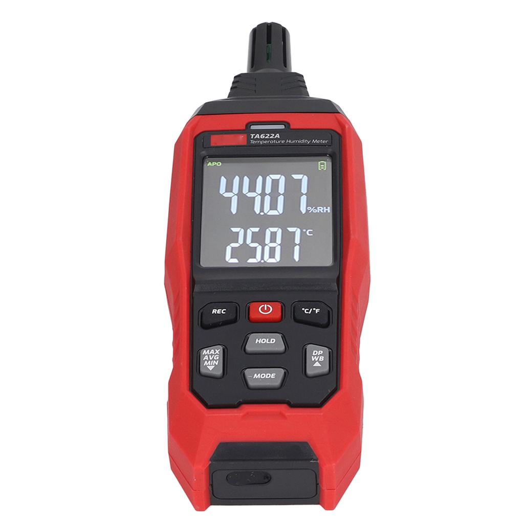 Digitales Feuchte-Temperatur-Messgerät Hygrometer LCD-Anzeige Luft Taupunkt Feuchtkugeltemperatur Tester