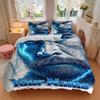 Zeus Custom Name Portrait Bedding Set Personalized Washable Custom 3Pcs Duvet Cover Pillowcases Soft Microfiber Home Bedroom Gift