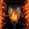 12LED Solar Flame Light Outdoor,Waterproof 12LEDs Torches Landscape Lamp for Outdoor Courtyard Garden Yard,Halloween Decorations