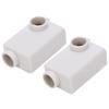 2Pcs Inline Junction Connector Box T-Type Terminals Cable Wire Electrical Joiner ZK-T16