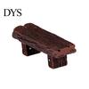 Micro Landscape Romantic Craft Resin Double Stool Bench Garden Figurine Decor