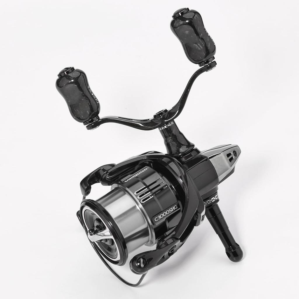 Gomexus Daiwa Gekka Bijin Squid Ajing Eging Spinning Reel 98mm Replacement Double Handle Light Game Forged Carbon Ultra Lightweight Winding Comfort