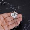 Pendant Bracelet 2Pcs Best Friends Heart Joint Pattern BFF Bracelets Bangle Friendship Jewelry Gift Fashion