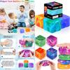 Sensory Development Fidget Puzzle With Soft Tpr Material For Children And Teens