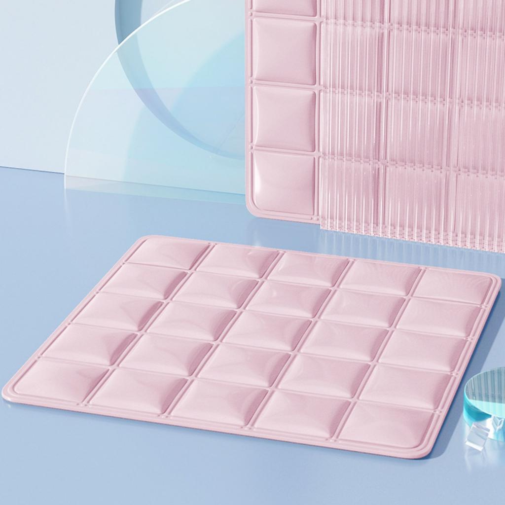 Breathable Mesh Cooling Pad for Cats and Dogs - Summer Ice Slippery Fabric, Rectangular Pet Bed To Keep Pets Cool and Comfortable, Dog Cooling Pad