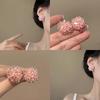 Elegant 3D Hydrangea Stud Earrings: Versatile Fashion Accessories with a Sweet, Unique Design