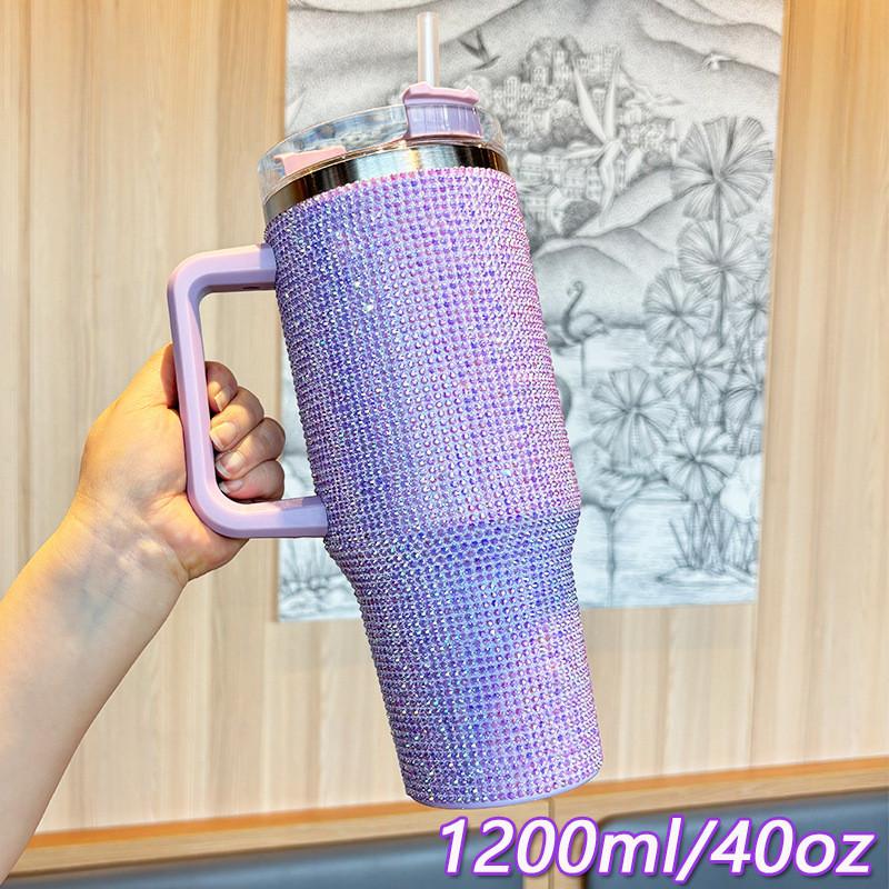 Nowoczesny Minimalistyczny Izolowany Kubek Podróżny 40oz Z Uchwytem Do Samochodu, Dojazdów i Użytku Na Zewnątrz
