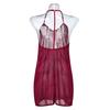 Women Sexy Satin Sleepwear Babydoll Lingerie Nightdress Pajamas