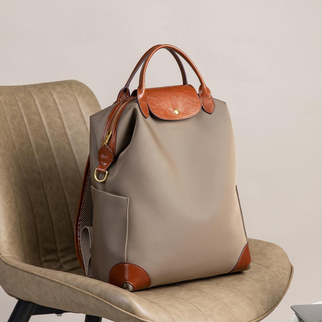 Neuer Trendiger und Hochwertiger Rucksack, Pendler-Computertasche, Leichter und Großer Kapazitäts-Nylonrucksack, Geschäftsreise-Tasche