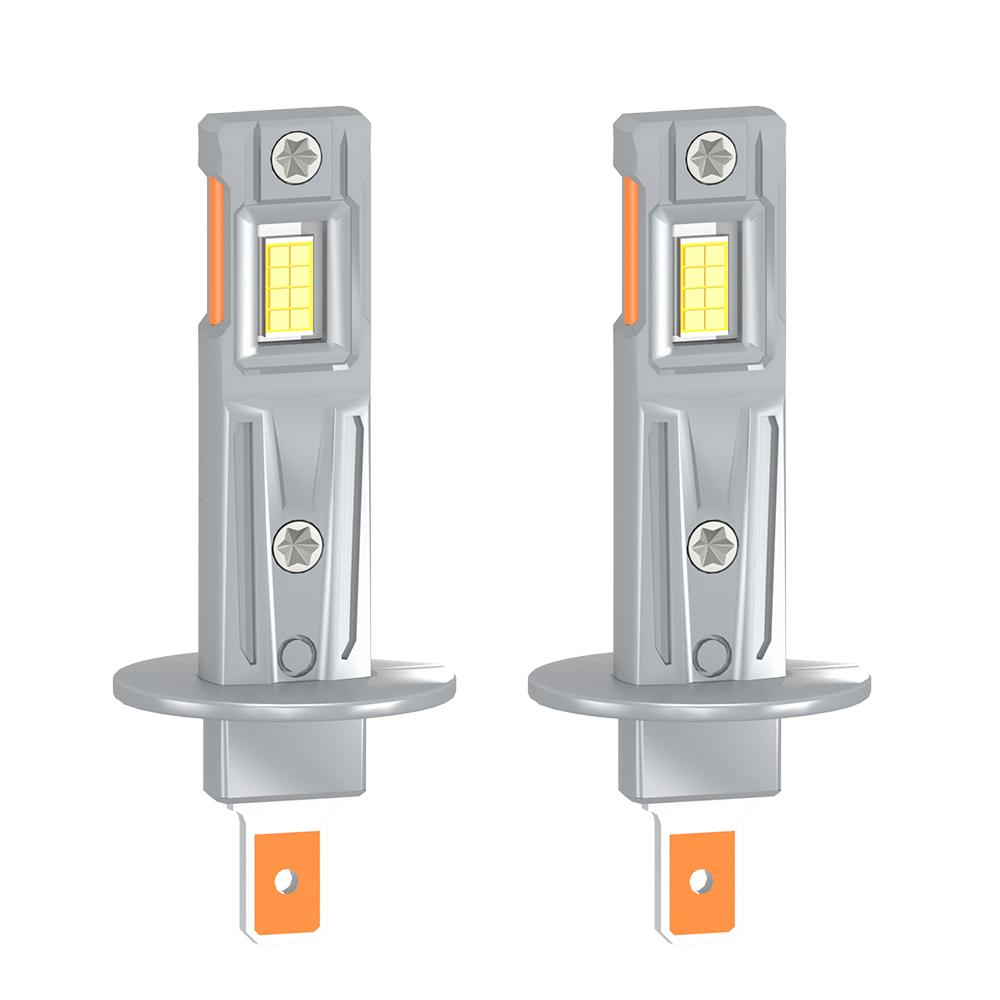 

15000LM H1 LED Headlight Bulb Mini Size Design Wireless Single Copper Car Lamp CSP 3570 Chips 6000k White Light Bulbs H1