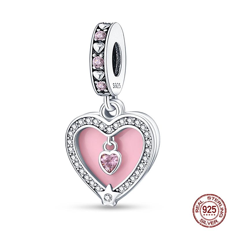 Fit Qikaola Original Bracelet Fashion Bee Astronaut Eiffel Tower Copper Charms Beads Fine Diy Birthday Jewelry For Women