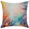 Colorful Marine Life Shell Pillowcase Summer Holiday Beach Hotel Decorative Cushion Cover