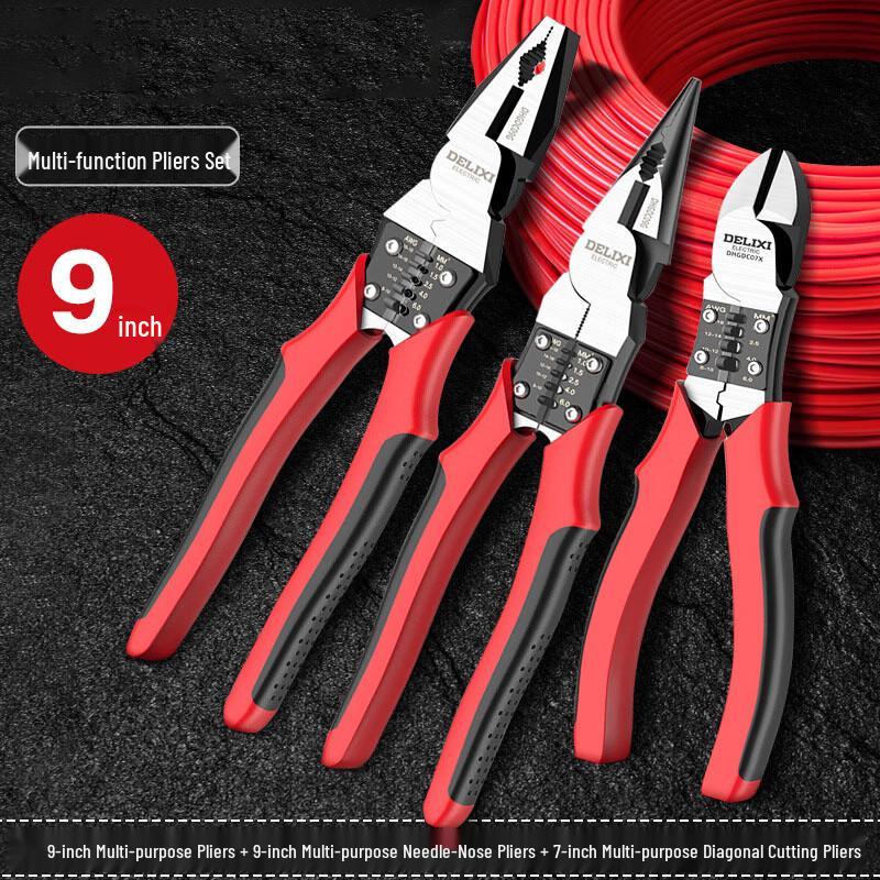 

Lixin Electrician s Multifunction Pliers Set