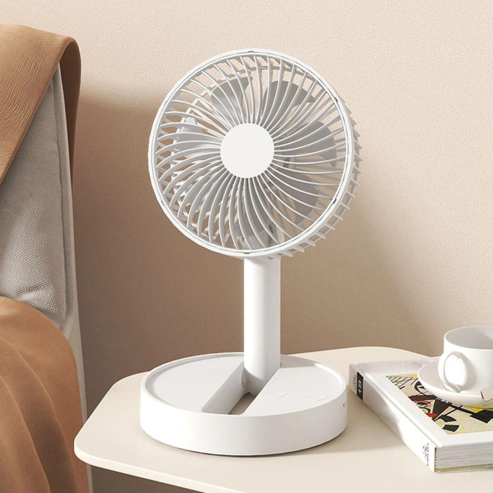 3600mAh/1800mAh Desktop Table Fan 4 Speed Adjustable Mini USB Fan USB Desk Fan  Outdoor Camping