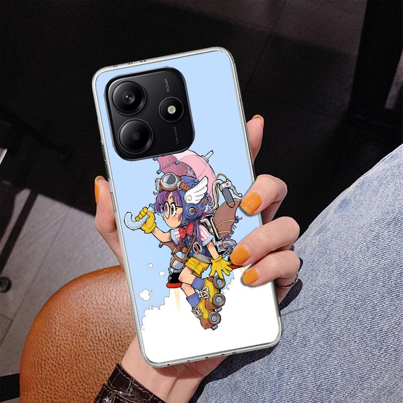 Arale Dr Slump Phone Case For Xiaomi Redmi Note 15 14 13 12S 12 11 Pro Plus 14S 11S 11E 10 10S 11T 5G Personalized Cover Redmi N