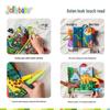 Набор тканевых книг «Хвосты животных Jollybaby»: Не рвущаяся и развивающая игрушка для младенца
